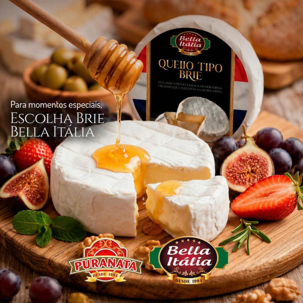 QUEIJO BRIE BELLA ITÁLIA 1 KG