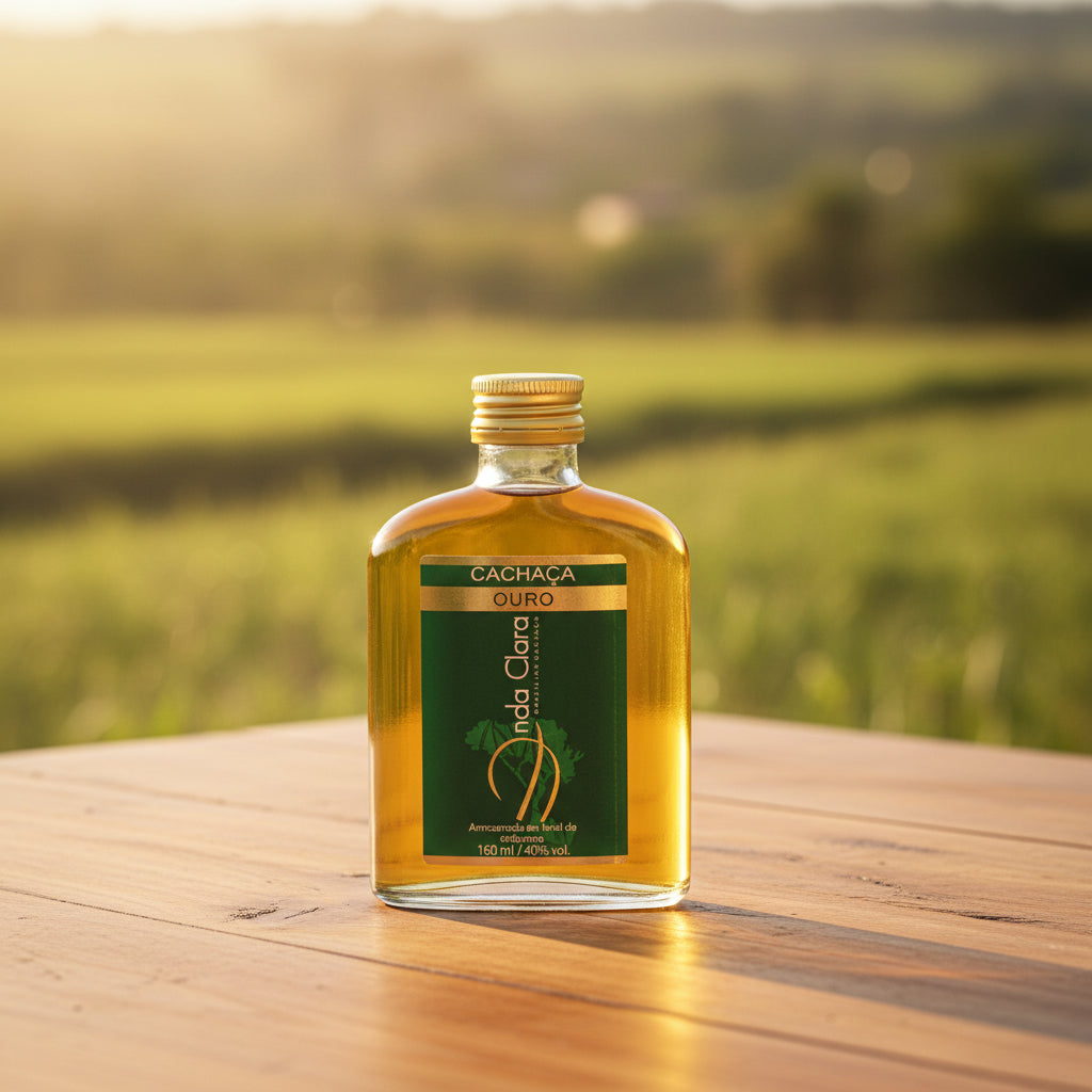 CACHAÇA CARVALHO AMBURANA ONDA CLARA 160 ML