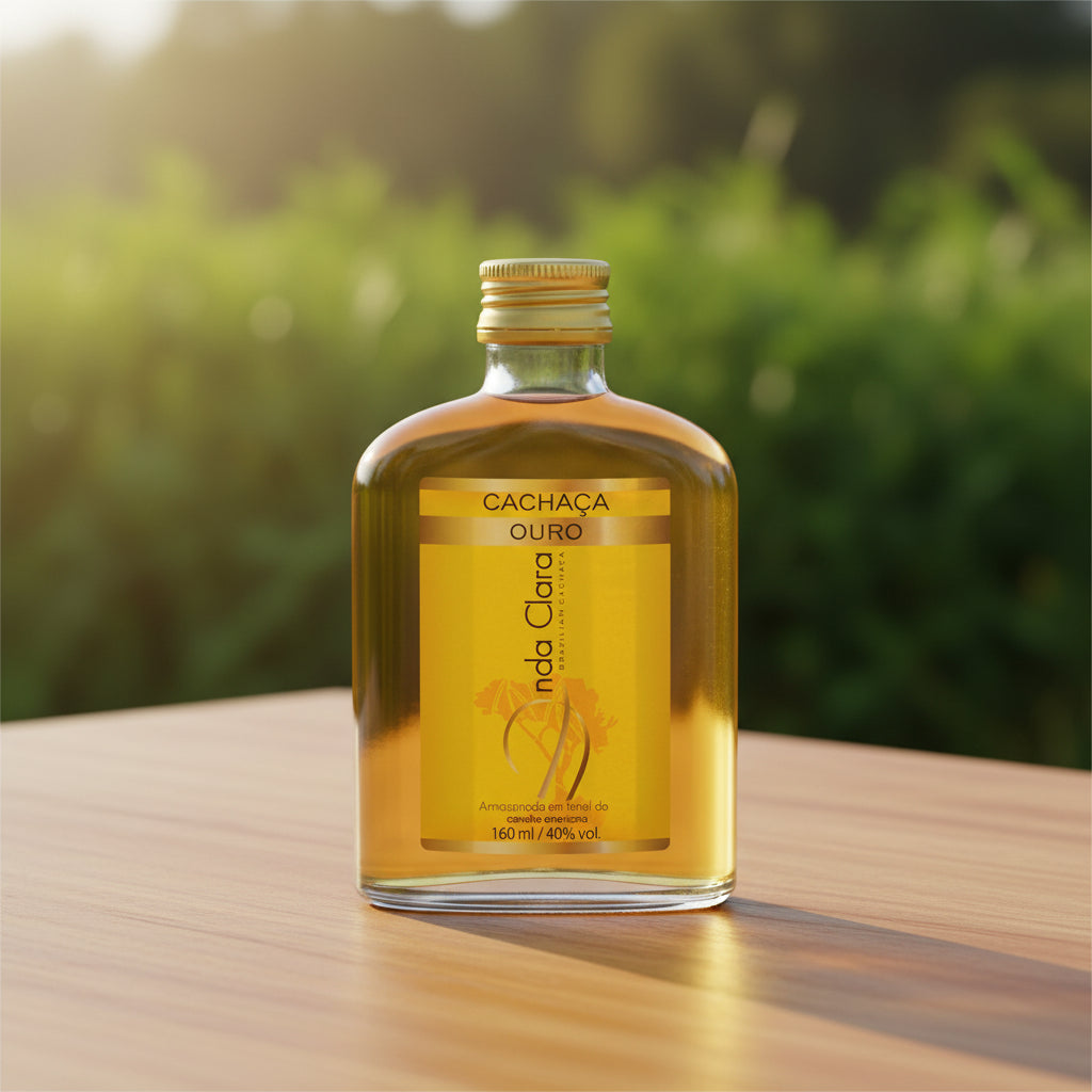 CACHAÇA CARVALHO AMERICANO ONDA CLARA 160 ML