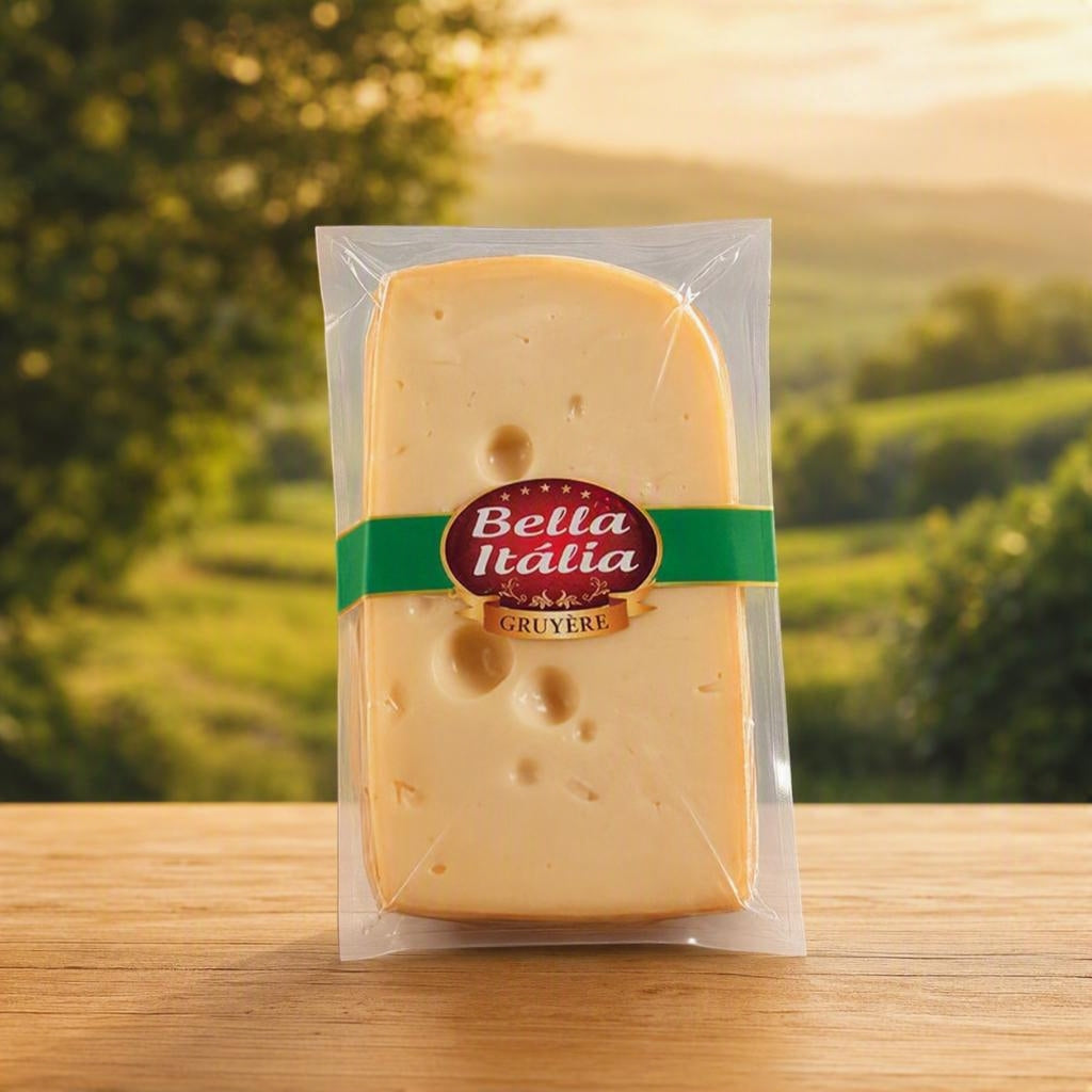 QUEIJO GRUYÉRE BELLA ITÁLIA FATIA 140G