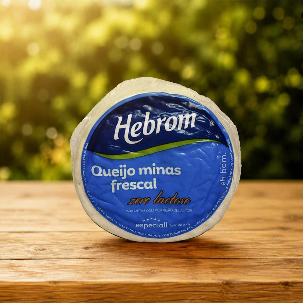 QUEIJO MINAS FRESCAL ZERO LACTOSE HEBROM (APROX. 450G)
