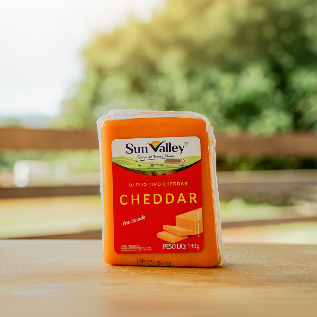 QUEIJO CHEDDAR SUN VALLEY FRACIONADO 180G