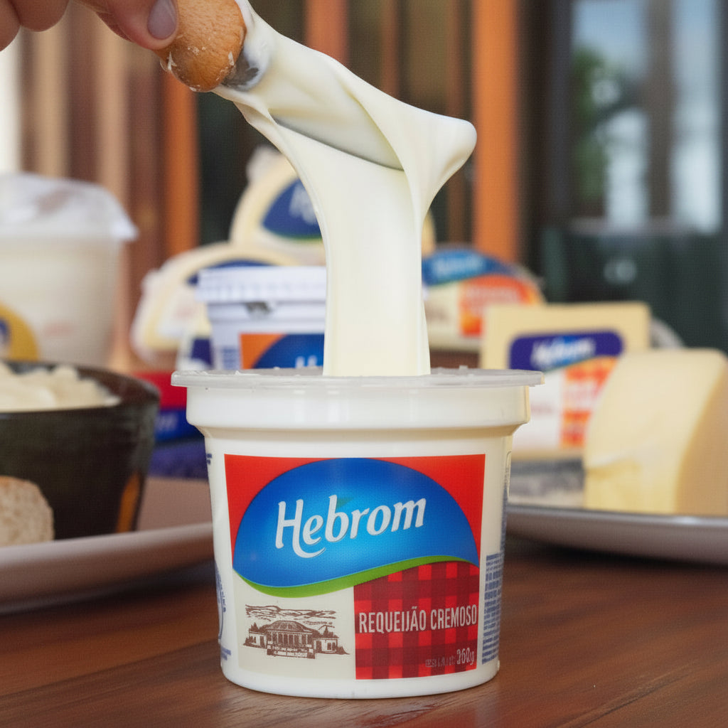 REQUEIJÃO CREMOSO HEBROM POTE 350G