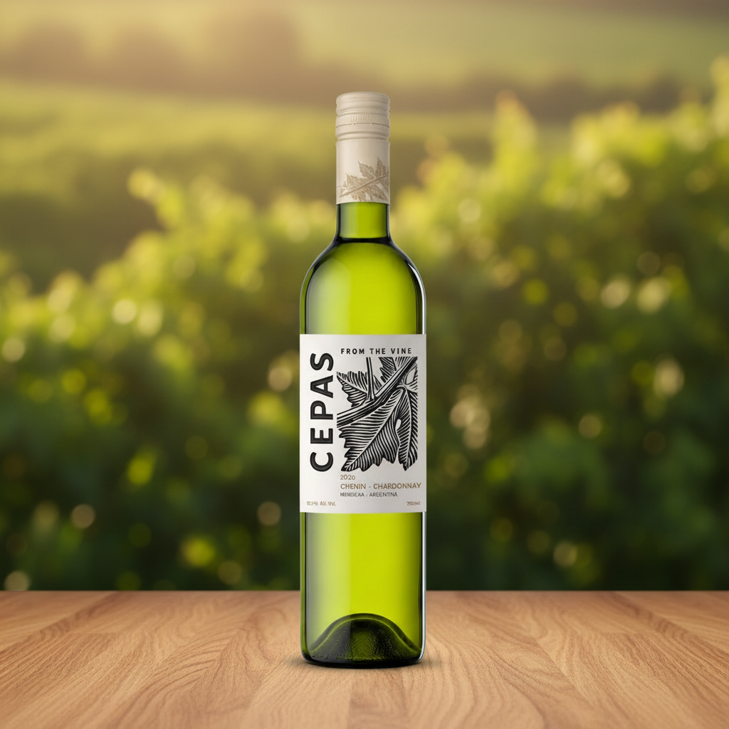 VINHO ARGENTINO CEPAS CHENIN / CHARDONNAY VISTA CALMA