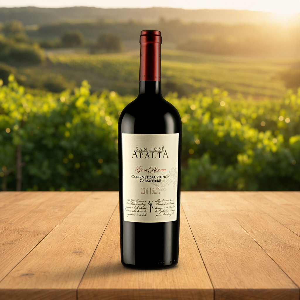 VINHO CHILENO SAN JOSÉ DE APALTA GRAN RESERVA CARMENERE