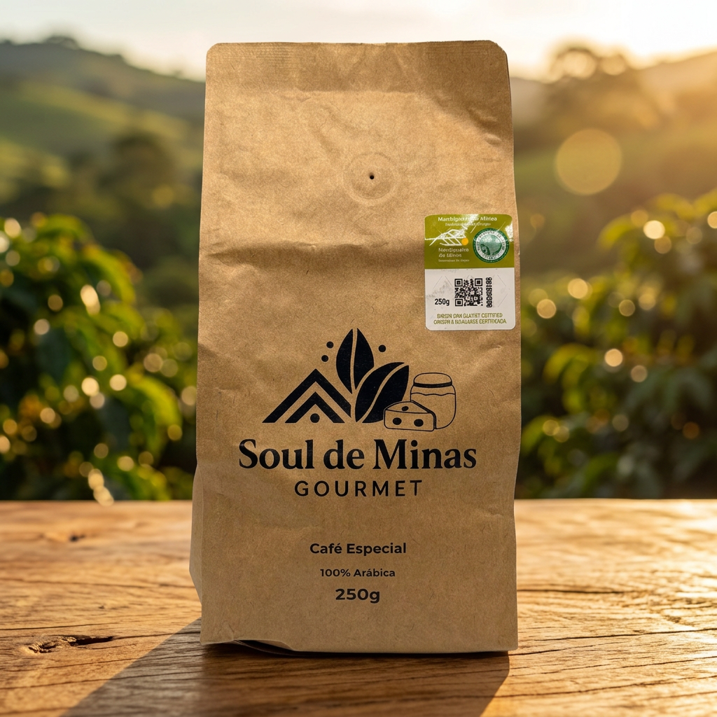 CAFÉ PREMIUM ESPECIAL EM GRÃOS 100% ARÁBICA 250G