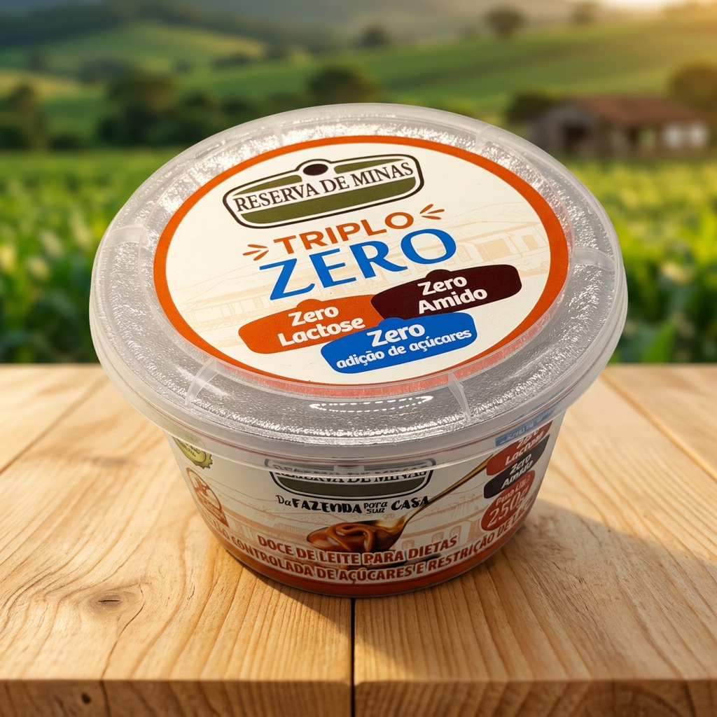 DOCE DE LEITE TRIPLO ZERO 250G