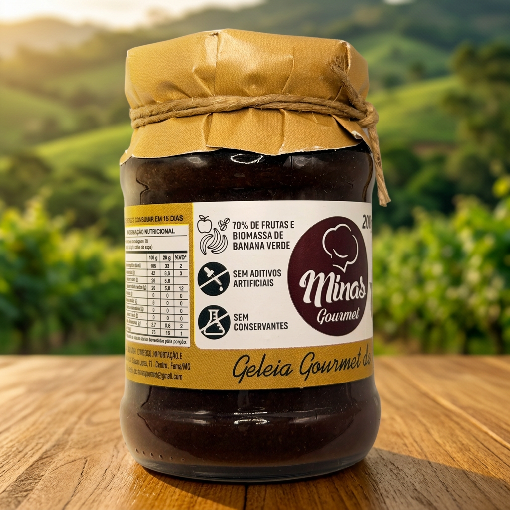 GELEIA ARTESANAL GOURMET DE CAFÉ 200G