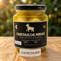 QUEIJO DE CABRA CRISTAIS DE MINAS CHIMICHURRI POTE 140G