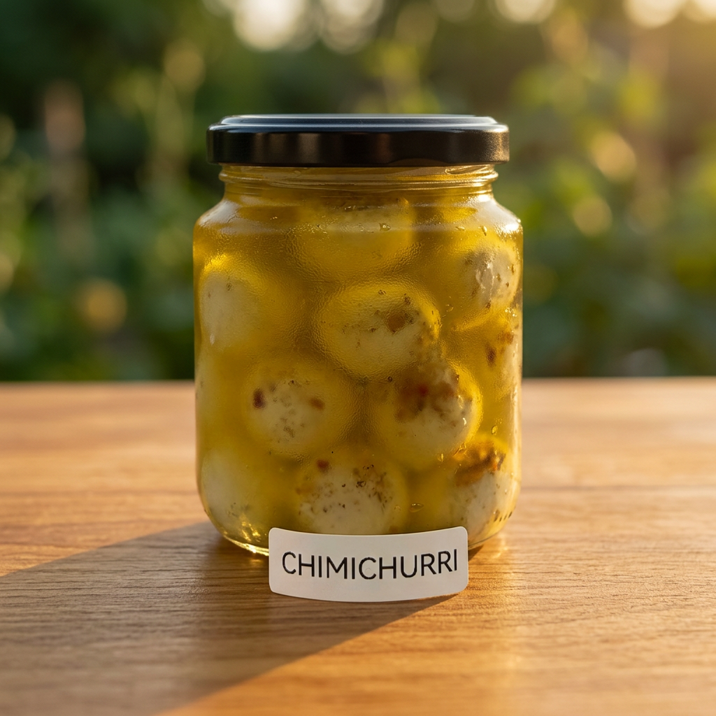 QUEIJO DE CABRA CRISTAIS DE MINAS CHIMICHURRI POTE 140G