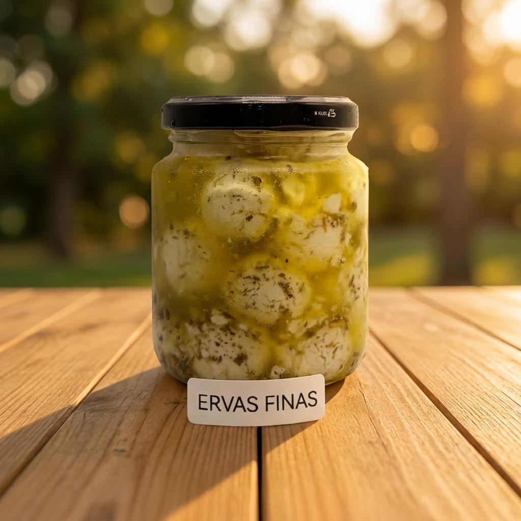 QUEIJO DE CABRA CRISTAIS DE MINAS ERVAS FINAS POTE 140G