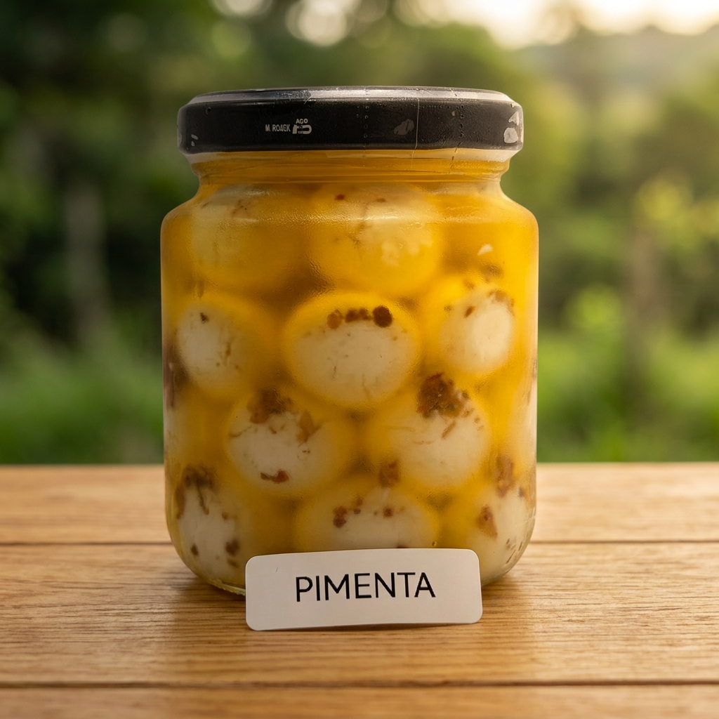 QUEIJO DE CABRA CRISTAIS DE MINAS PIMENTA POTE 140G